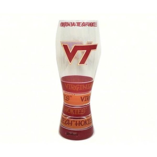 Jenkins Jenkins JENKINS13283 Pilsner Glass- Virginia Tech Hokies JENKINS13283